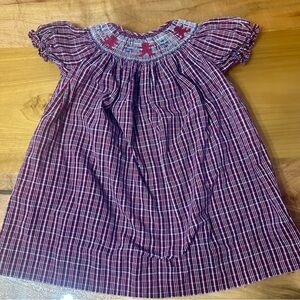 Strasburg Red and White Plaid Dress